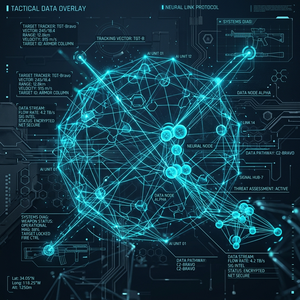 Edge AI Telemetry diagram showcasing network nodes
